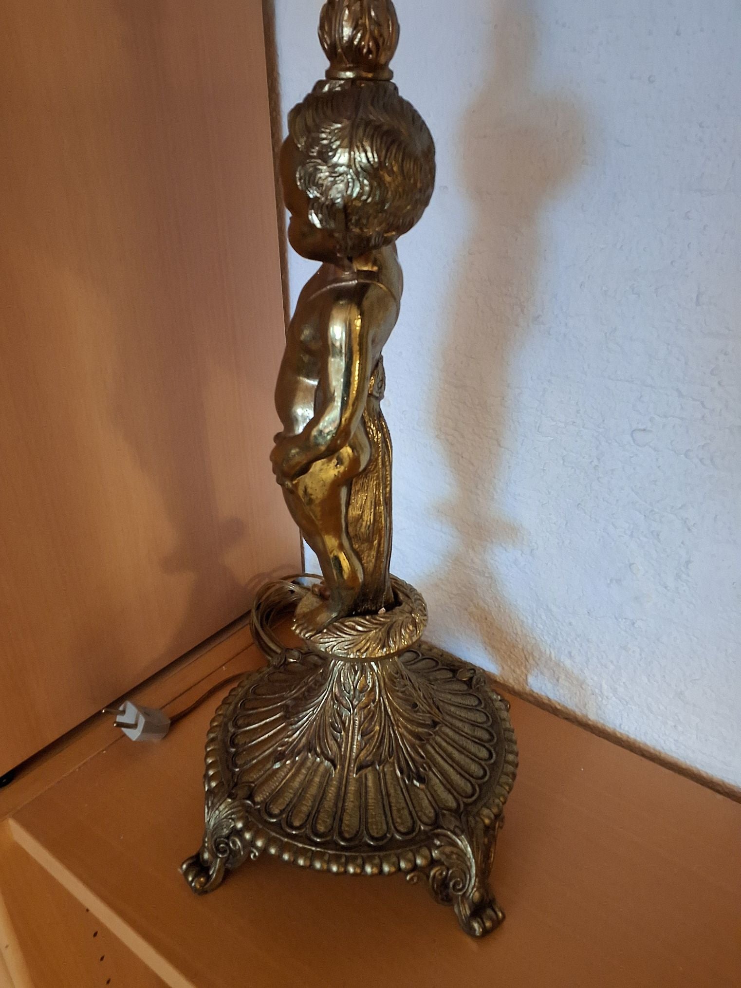Vintage Messing lampe